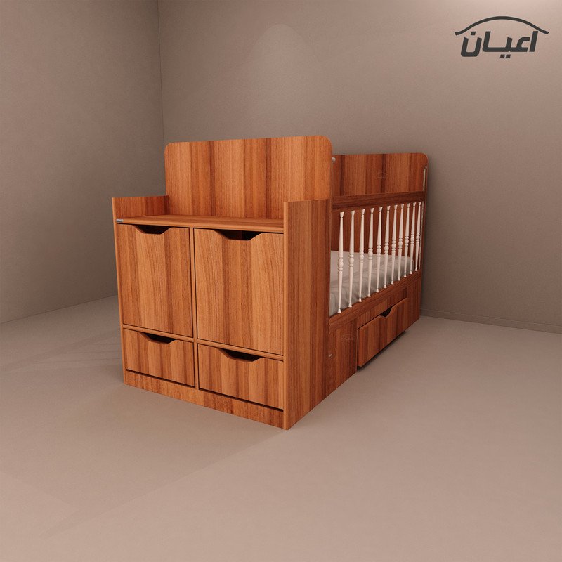 تختخواب کودک اعیان مدل FH368