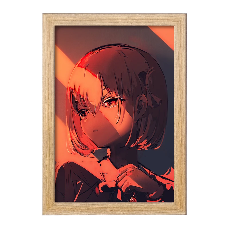 تابلو خندالو مدل چیساتو انیمه لیکوریس ریکویل Lycoris Recoil  کد 23032