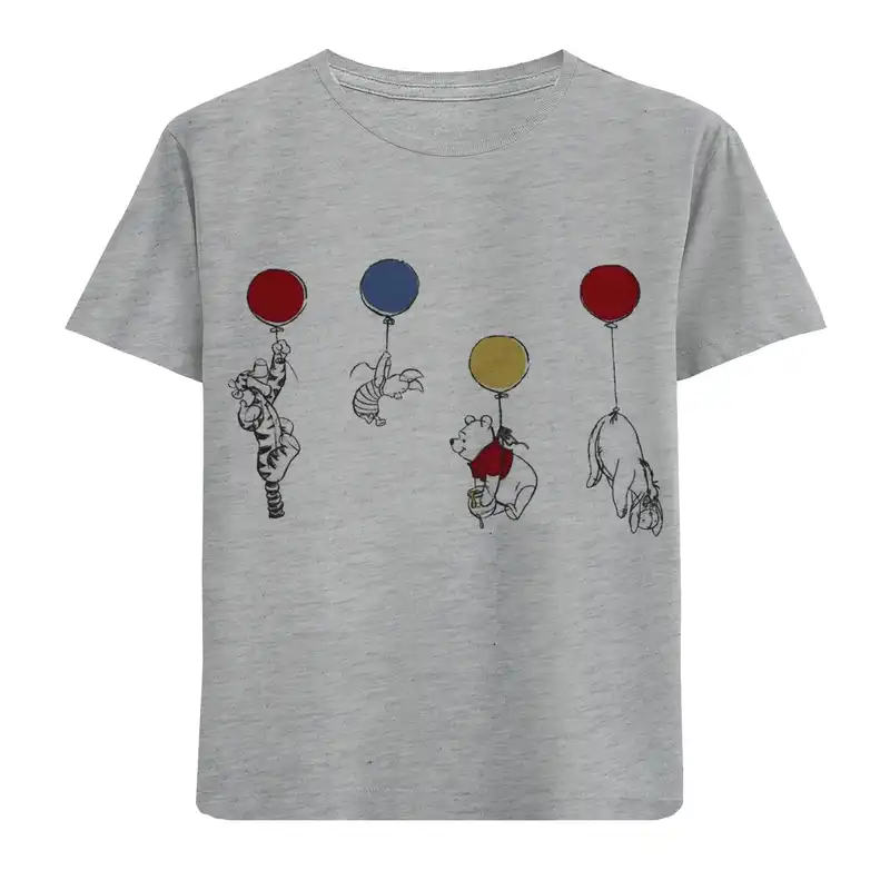 تی شرت آستین کوتاه بچگانه مدل پو و دوستان F732