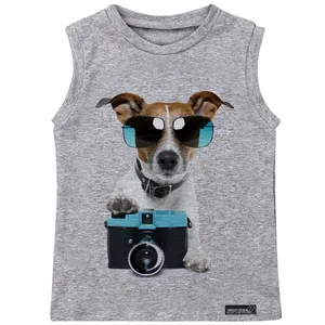 تاپ دخترانه 27 مدل Dog Camera کد MH925