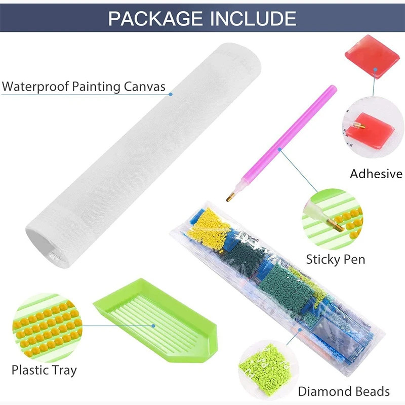 بازی آموزشی مدل ساخت تابلو نقاشی الماسی کد a3