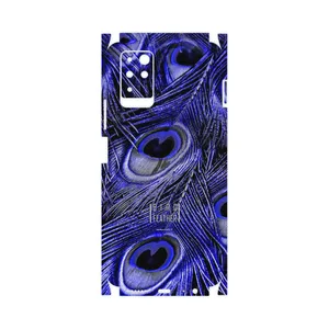 MAHOOT Purple Feather-FullSkin Cover Sticker for Infinix Note 10