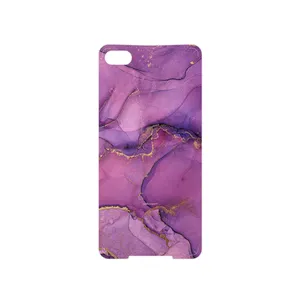 MAHOOT Purple Marble Cover Sticker for BlackBerry Z30