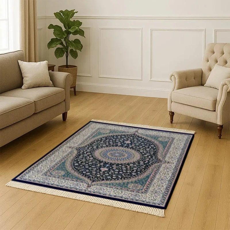 نمد فرش مدل سنتی کد M-150100-MR1105