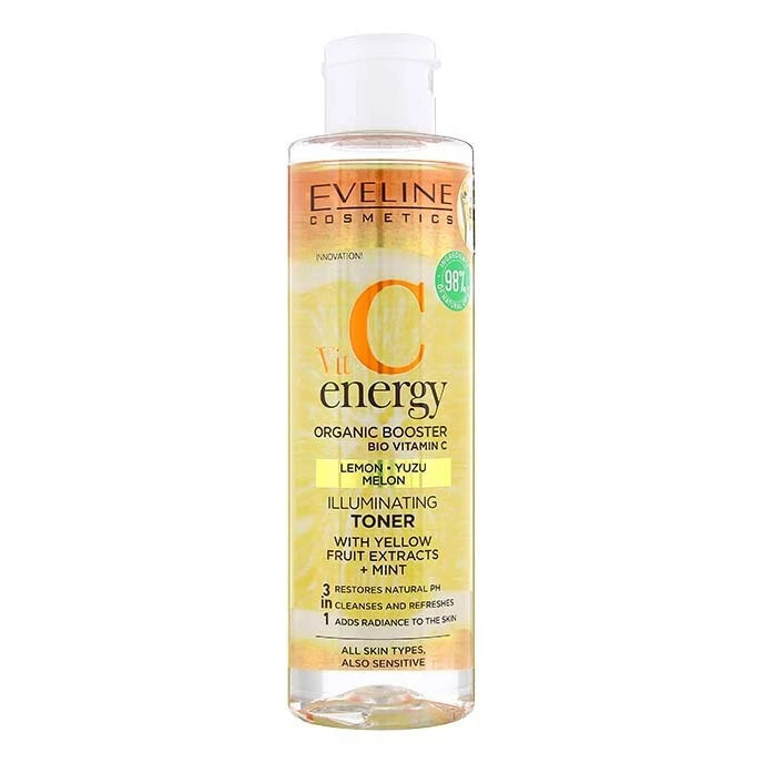 تونر اولاین مدل Vit C Energy حجم 200 میلی لیتر