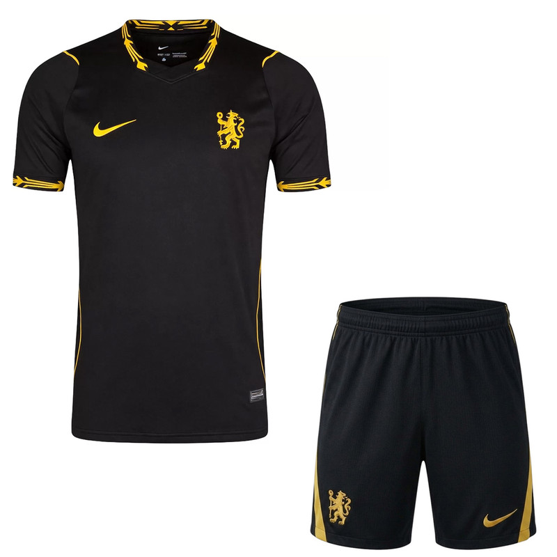 ست تی شرت و شلوارک ورزشی پسرانه مدل چلسی Away 2027