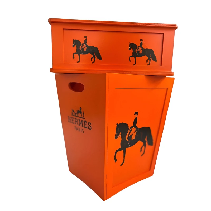 ست سطل و جای دستمال کاغذی مدل 296