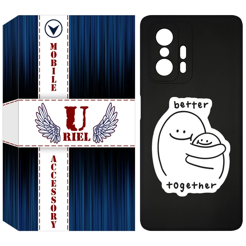 کاور یوریل مدل KSH کد 90 طرح Together مناسب برای گوشی موبایل شیائومی 11T / 11T Pro