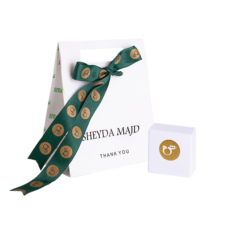 گوشواره میخی طلا 18 عیار دخترانه گالری شیدا مجد مدل فیل گوش قلبی