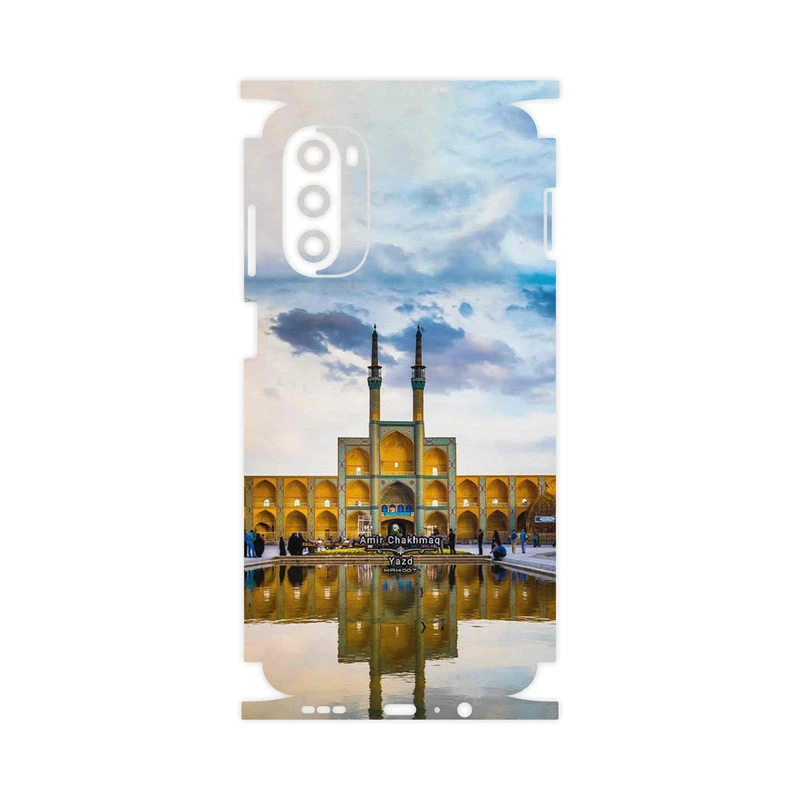 برچسب پوششی ماهوت مدل Amir Chakhmaq Square Yazd-FullSkin مناسب برای گوشی موبایل موتورولا Moto G52