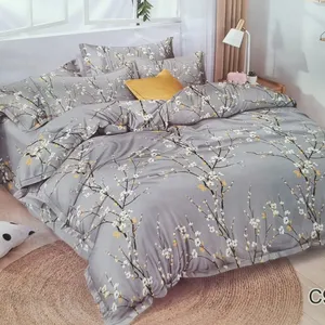 ملحفه مدل کشدار کد LS5043 دونفره سایز 90×200 سانتی متر 