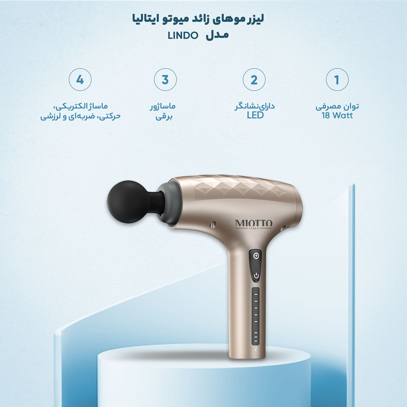 ماساژور برقی میوتو ایتالیا مدل TRENTINO