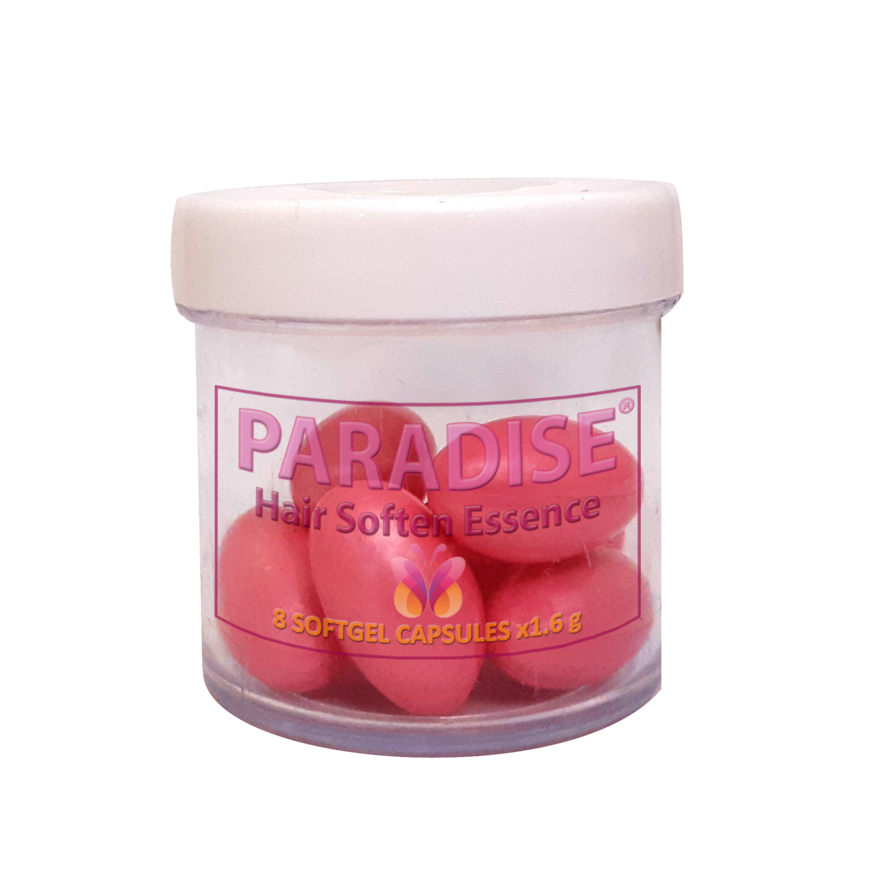 کپسول کراتین مو پارادایس مدل P2580 حجم 1.6 میلی لیتر مجموعه 8 عددی