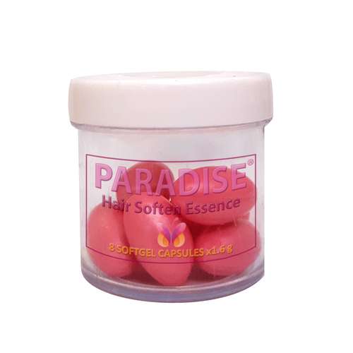 کپسول کراتین مو پارادایس مدل P2580 حجم 1.6 میلی لیتر مجموعه 8 عددی