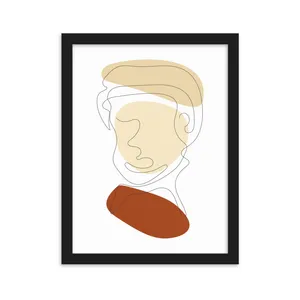 Minimal Wall Art Girl Design Code 2724