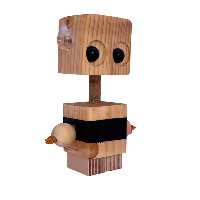 جاعودی چوبی مدل تزیینی طرح آدمک