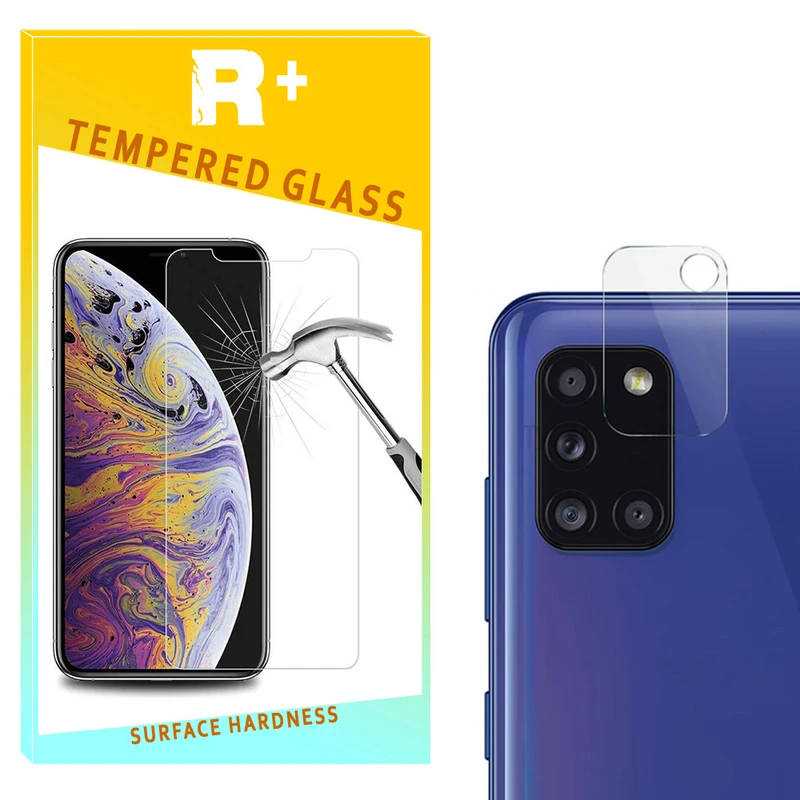 محافظ لنز دوربین شیشه ای آرپلاس مدل 55مناسب برای گوشی موبایل سامسونگ Galaxy A31