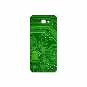 MAHOOT Green Printed Circuit Board Cover Sticker for Samsung Galaxy J5 Prime