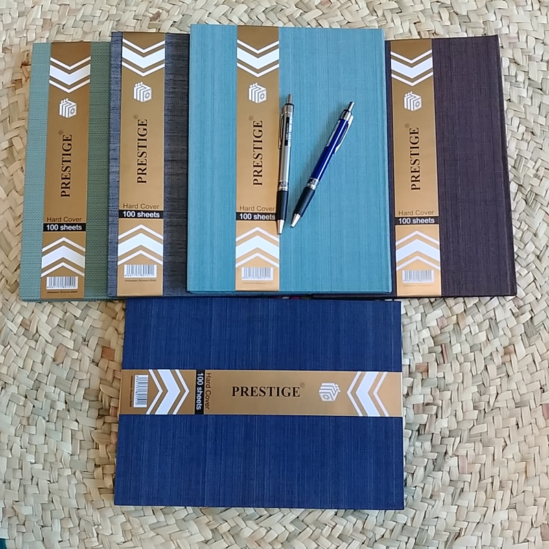 دفتر 100 برگ پرستیژ مدل Cloth cover-B5