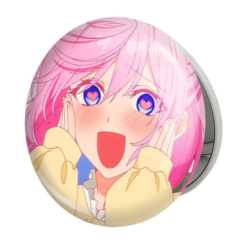 آینه جیبی خندالو طرح شیکیموری سان انیمه شیکیموری مدل تاشو کد 15913 