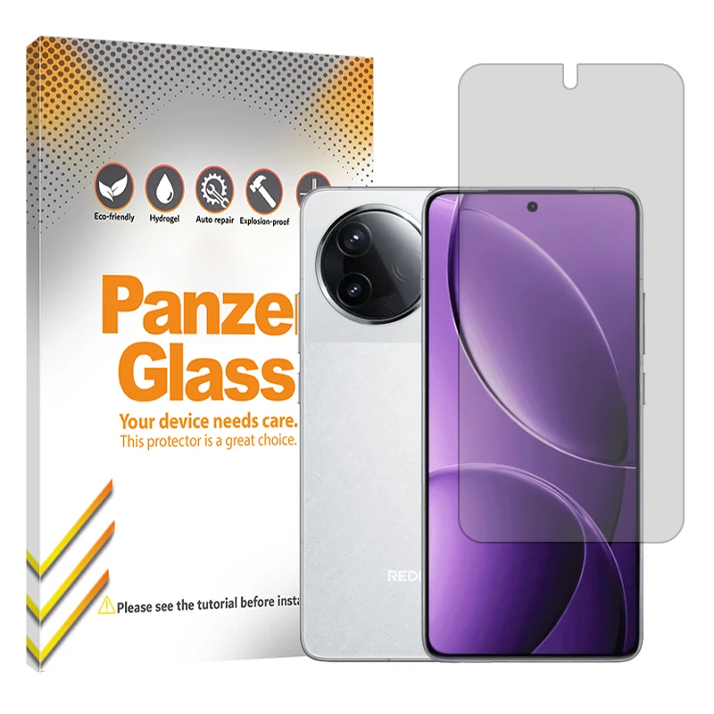 محافظ صفحه نمایش شفاف پنزر گلس مدل تمام چسب مناسب برای گوشی موبایل شیائومی Redmi K80