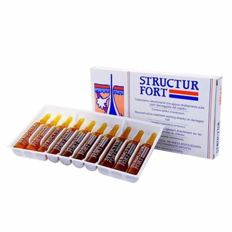 لوسیون مو دیکسون مدل استراکچر فورت حجم 12 میلی لیتر بسته 10 عددی