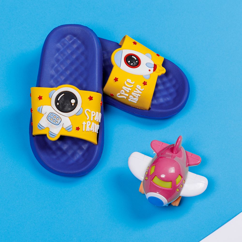 دمپایی پسرانه پایون مدل سفر فضایی کد DBL.3511 - - 5