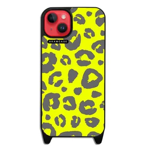 AKAM AMCWLA15PLUS-PANTHER PATTERN1 Cover For Apple iPhone 15 Plus