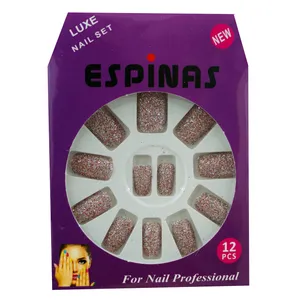 ناخن مصنوعی اسپیناس مدل NS2244 بسته 12 عددی