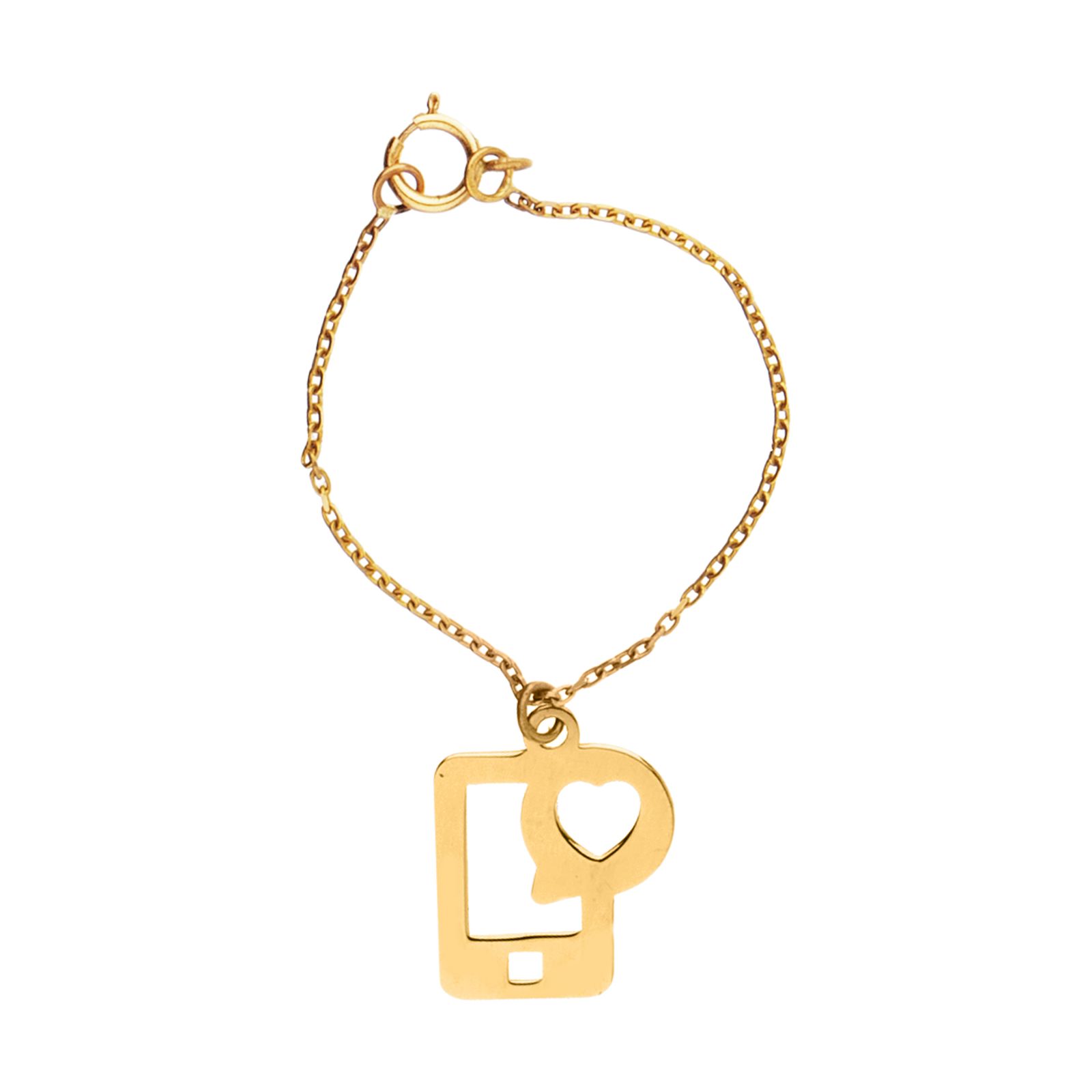 آویز ساعت طلا 18 عیار زنانه مایا ماهک مدل SW0152 -  - 1