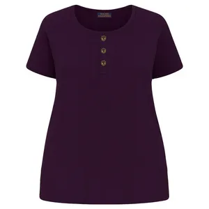 تی‌شرت آستین کوتاه راحتی زنانه مدل هلن کد 11