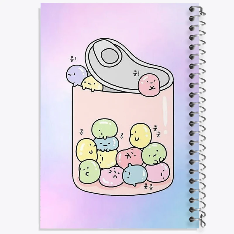 دفتر مشق 100 برگ خندالو طرح کنسرو کیوت کد N2041