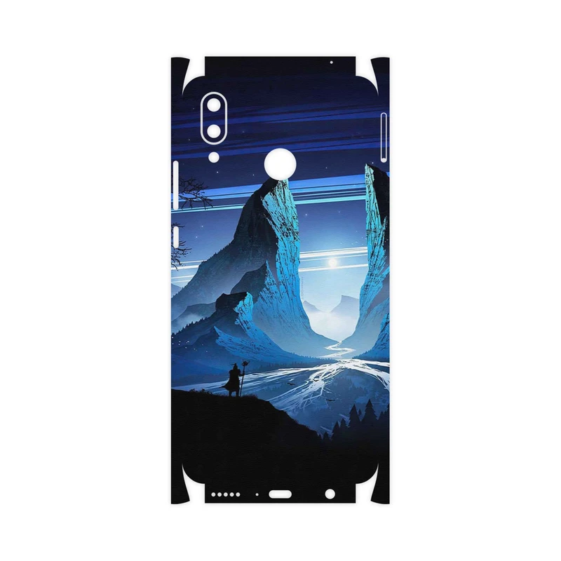برچسب پوششی ماهوت مدل Blue Mountains Digital Art-FullSkin مناسب برای گوشی موبایل هوآوی Nova 3
