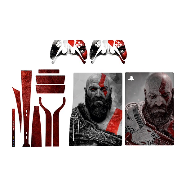 برچسب کنسول بازی پلی استیشن 5 مدل god of war -کد 6