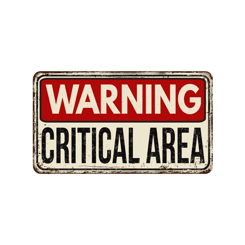 برچسب بدنه خودرو رایسان طرح warning کد st028