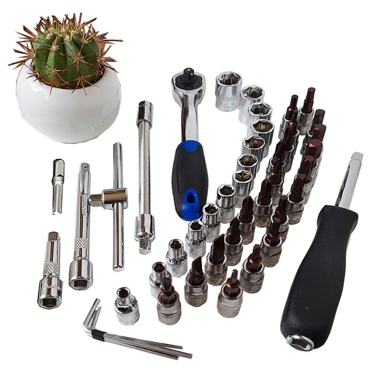 آچار بکس استارمکس مدل AT - 46 مجموعه 46 عددی آچار بکس استارمکس مدل AT - 46 مجموعه 46 عددی