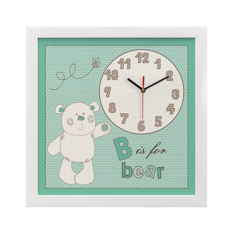 ساعت دیواری کودک مامز کیوتی مدل 40 تکه S-35