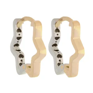 گوشواره طلا 18 عیار زنانه طلای مستجابی کد 81