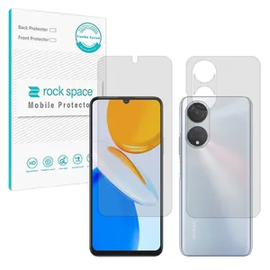 Rock space Resistant model transparent screen protector suitable for Honor X7 mobile phone Along with the phone back protector 