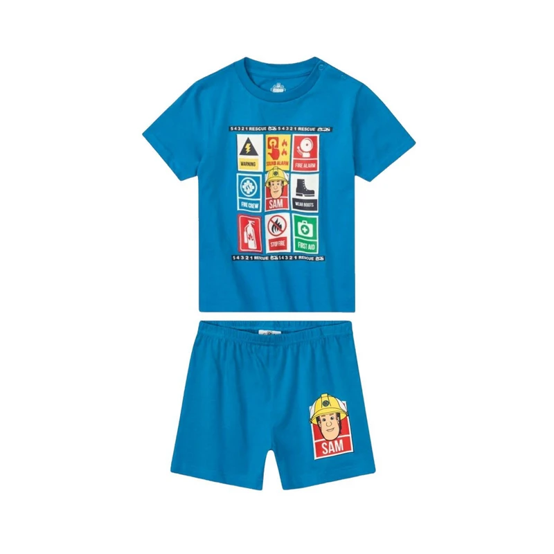 ست تی شرت و شلوارک پسرانه مدل 688 SH