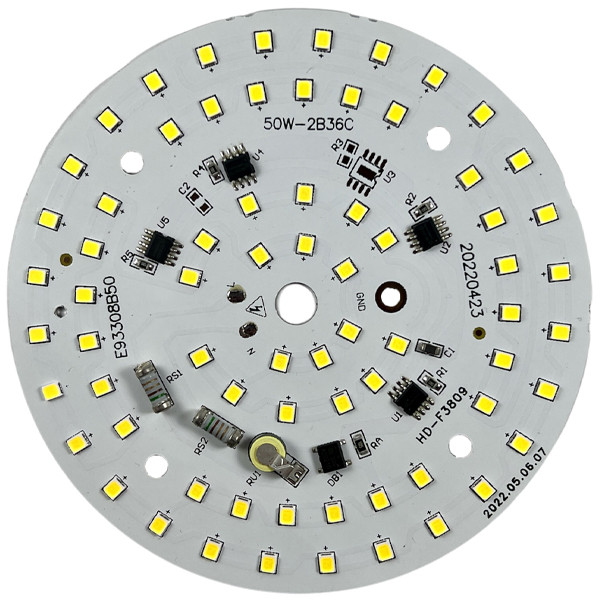 چیپ لامپ ال ای دی 50 وات مدل SENSOR-220V بسته 2 عددی