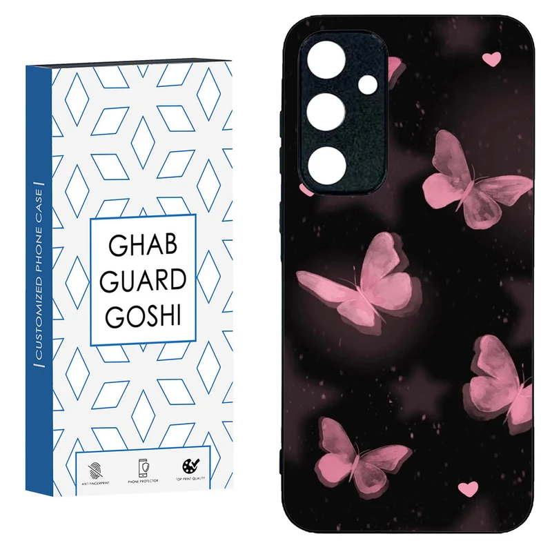 کاور قاب گارد گوشی طرح پروانه کد FB-182 مناسب برای گوشی موبایل ساسونگ GALAXY A55  