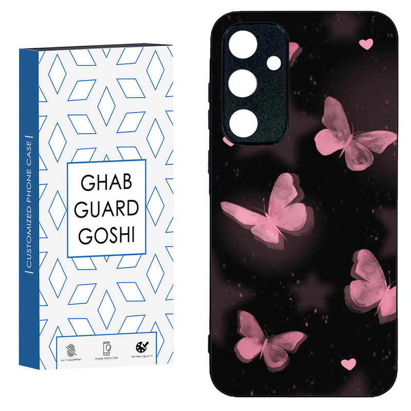 کاور قاب گارد گوشی طرح پروانه کد FB-182 مناسب برای گوشی موبایل ساسونگ GALAXY A55  