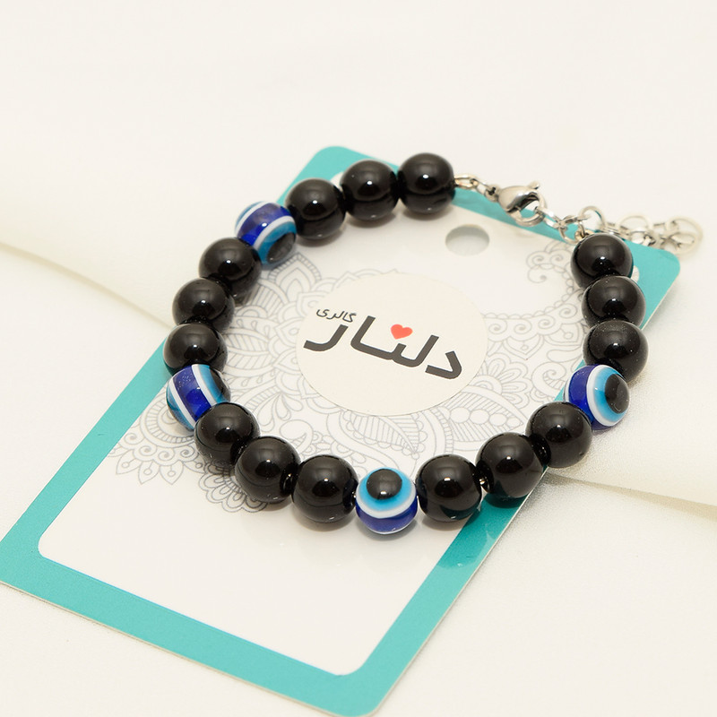 دستبند دخترانه دلنار گالری مدل چشم نظر 2 دستبند دخترانه دلنار گالری مدل چشم نظر 2