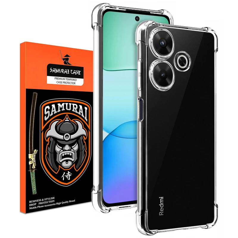 کاور سامورایی مدل Airbag مناسب برای گوشی موبایل شیائومی Redmi 13 4G / Poco M6 4G