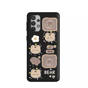 کاور طرح  خرس بییر کد FF399 مناسب برای گوشی موبایل سامسونگ Galaxy  A32 4G