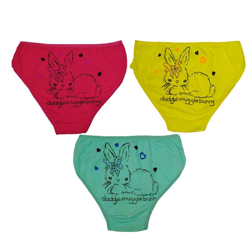 شورت دخترانه مدل پشت چاپ کد 733 مجموعه 3 عددی