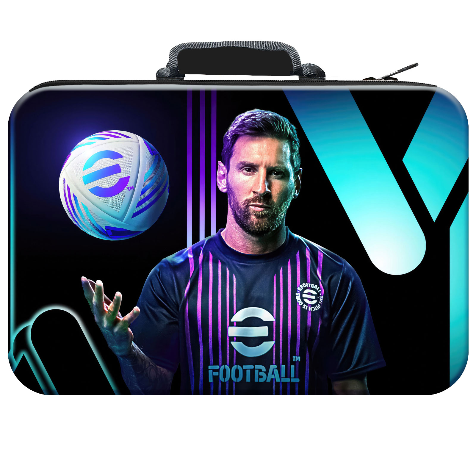 کیف حمل کنسول پلی استیشن 5 مدل Messi E-Football
