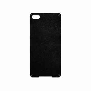 MAHOOT Black-Chamois-Leather Cover Sticker for BlackBerry Z30