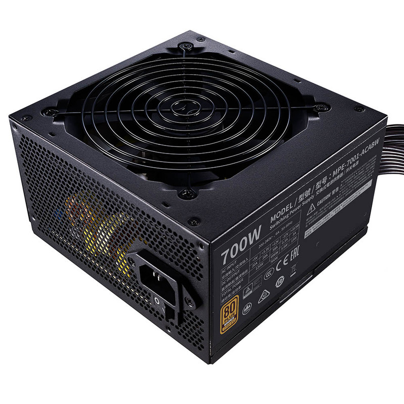 منبع تغذیه کامپیوتر کولر مستر مدل MWE 700 BRONZE - V2 2